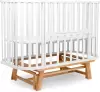 Детская кроватка Sweet Baby Barocco маятник (белый/натуральный) icon 5