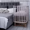 Детская кроватка Sweet Baby Barocco New с маятником (кашемир/натуральный) icon 7