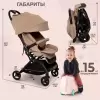 Детская прогулочная коляска Sweet Baby Bella (бежевый) icon 5