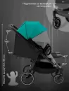 Детская прогулочная коляска Sweet Baby Donna (зеленый) icon 8