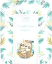 Пеленальный матрас Sweet Baby Fantasy Green 58x71 (ленивец зеленый) icon
