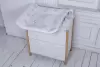 Пеленальный матрас Sweet Baby Foresta Magica Grigio Oliva 80x71 (заяц серый/оливковый) icon 4