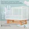 Детская кроватка Sweet Baby Luciano с маятником (белый/натуральный) icon 2