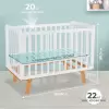 Детская кроватка Sweet Baby Luciano с маятником (белый/натуральный) icon 6