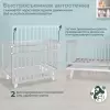 Детская кроватка Sweet Baby Luciano с маятником (серый/белый) icon 3