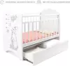 Детская кроватка Sweet Baby Magica с маятником и ящиком (белый/заяц) icon