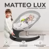 Детский шезлонг Sweet Baby Matteo Lux (черный/серый) icon 9