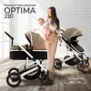 Детская универсальная коляска Sweet Baby Optima 2 в 1 (бежевый) icon 8