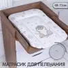 Пеленальный матрас Sweet Baby Pinguino New Crema 48x71 (пингвин бежевый) icon 2