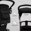 Детская прогулочная коляска Sweet Baby Rapido (Black) icon 2