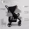 Детская прогулочная коляска Sweet Baby Rapido (Dark Grey) icon 6