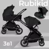 Детская универсальная коляска Sweet Baby Rubikid 3 в 1 (черный) icon 10