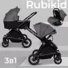 Детская универсальная коляска Sweet Baby Rubikid 3 в 1 (серый) icon 10