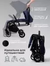 Детская прогулочная коляска Sweet Baby SBL Aura Basic (темно-синий) icon 6