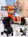 Детская прогулочная коляска Sweet Baby SBL Aura Plus Basic (черный) icon 11