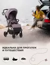 Детская прогулочная коляска Sweet Baby SBL Aura Plus Basic (розовый) icon 10