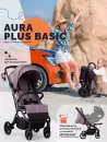 Детская прогулочная коляска Sweet Baby SBL Aura Plus Basic (розовый) icon 11