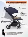 Детская прогулочная коляска Sweet Baby SBL Aura Plus Basic (темно-синий) icon 11