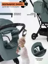 Детская прогулочная коляска Sweet Baby SBL Aura Plus Basic (зеленый) icon 5
