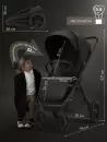Детская прогулочная коляска Sweet Baby SBL Elegante D (черный) icon 2
