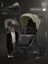 Детская прогулочная коляска Sweet Baby SBL Elegante D (светло-зеленый) icon 2