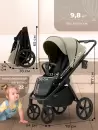 Детская прогулочная коляска Sweet Baby SBL Elegante S (Light Green) icon 8