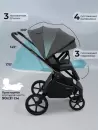 Детская универсальная коляска Sweet Baby SBL Elegante Therma 3 в1 (темно-серый) icon 5