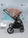 Детская универсальная коляска Sweet Baby SBL Elegante Therma 3 в 1 (бежевый) icon 4