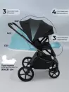 Детская универсальная коляска Sweet Baby SBL Elegante Therma 3 в 1 (черный) icon 5