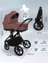 Детская универсальная коляска Sweet Baby SBL Elegante Therma 3 в 1 (мокка) icon 3