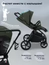 Детская универсальная коляска Sweet Baby SBL Elegante Therma 3 в 1 (зеленый) icon 9