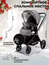 Детская прогулочная коляска Sweet Baby Stella (темно-серый) icon 3