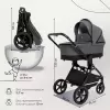 Детская универсальная коляска Sweet Baby Stella 2 в 1 (темно-серый) icon 3