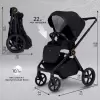 Детская универсальная коляска Sweet Baby Stella Plus 2 в 1 (черный) icon 3