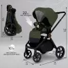 Детская универсальная коляска Sweet Baby Stella Plus 2 в 1 (зеленый) icon 11