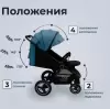 Детская прогулочная коляска Sweet Baby Suburban Compatto (Dark Green, Air) icon 9