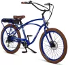 Электровелосипед Pedego Classic Comfort Cruiser розово-голубой фото 2