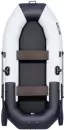 Гребная лодка Таймень NX 270 комби (светло-серый/черный) icon