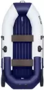 Гребная лодка Таймень NX 270 НД Комби (светло-серый/синий) icon