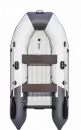 Моторно-гребная лодка Таймень NX 2800 НДНД (светло-серый/графит) icon 2