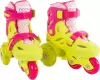 Роликовые коньки Team Bloom NN012479 (р-р 31-35, лайм) icon