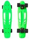 Пенниборд Y-Scoo Skateboard Fishbone 22 405-G Green-Black icon