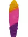 Пенниборд Tech Team Tricolor 27&#34; 2021 pink/yellow icon