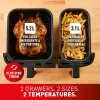 Аэрогриль Tefal Dual Easy Fry Essential XXL Air Fryer EY901N (черный) icon 2
