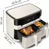 Аэрофритюрница Tefal Dual Easy Fry EY942AE0 icon 3