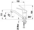 Смеситель Teka ALCUDIA 117774 icon 2