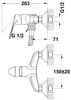 Смеситель Teka Alcudia 462316200 icon 2