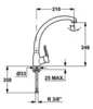 Смеситель Teka MN 81911462 icon 2