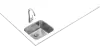 Кухонная мойка Teka BE 45.40 R20 icon 5