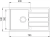 Кухонная мойка Teka Comfor 45 B-TQ (оникс) icon 6